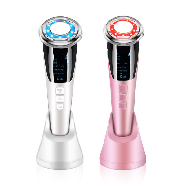 EMS, Hot/Cool, LED, Sonic Vibration Skin Care Device Color Options