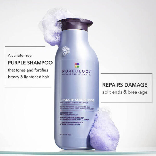 Pureology STRENGTH CURE BLONDE SHAMPOO-About
