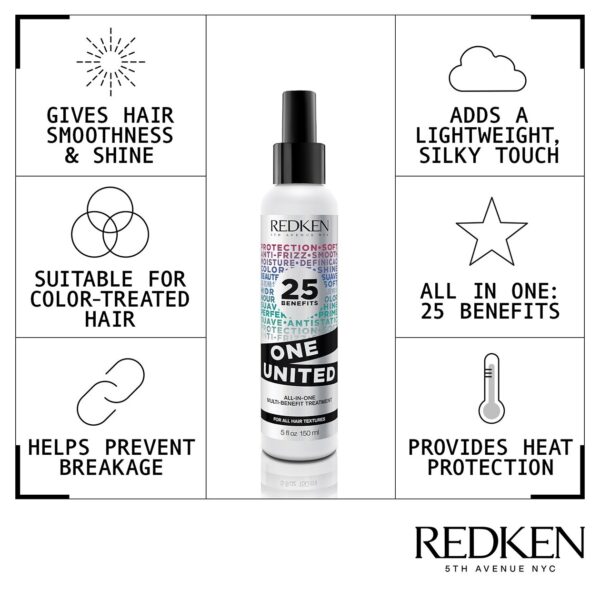 Redken ONE UNITED LEAVE-IN CONDITIONER-Benefits